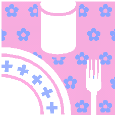 [Dinner Setting Graphic]